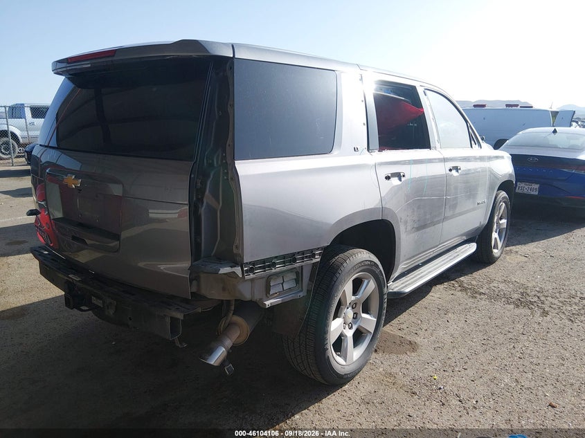 Vin: 1gnscbkc5jr246792, lot: 46603764, chevrolet tahoe lt 20184