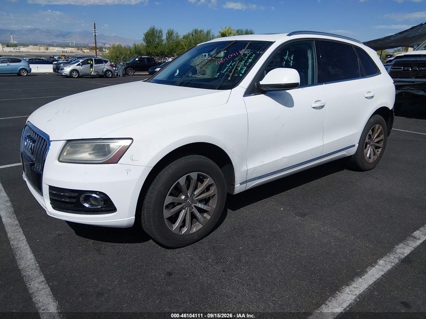 Vin: wa1cfafp8ea029117, lot: 46603769, audi q5 2.0t premium 20142