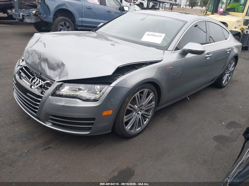 2014 Audi A7, Front End, IAAI, VIN WAUWGAFC2EN148042 — photo 2