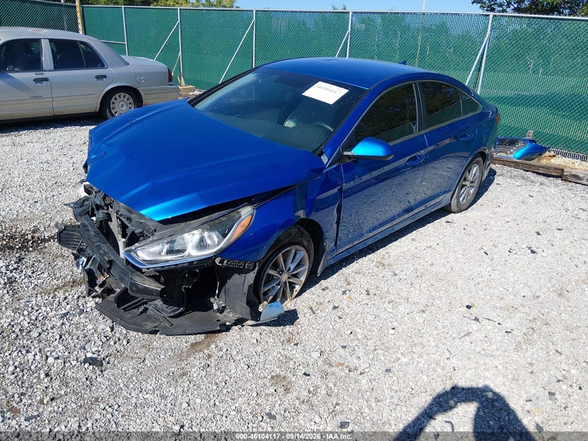 Vin: 5npe24afxjh710201, lot: 46603775, hyundai sonata se 20182