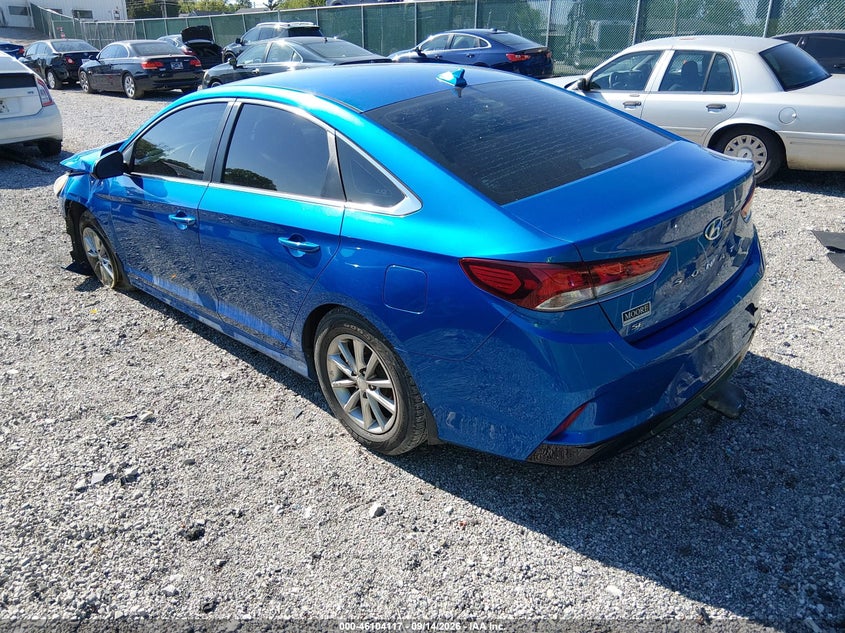 Vin: 5npe24afxjh710201, lot: 46603775, hyundai sonata se 20183