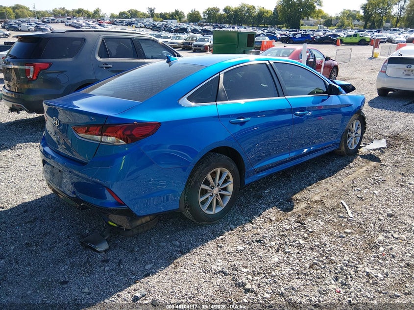 Vin: 5npe24afxjh710201, lot: 46603775, hyundai sonata se 20184
