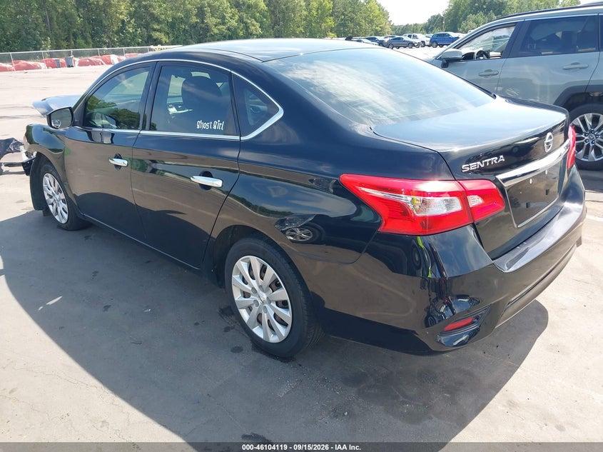 Vin: 3n1ab7ap7ky369226, lot: 46603777, nissan sentra s 20193