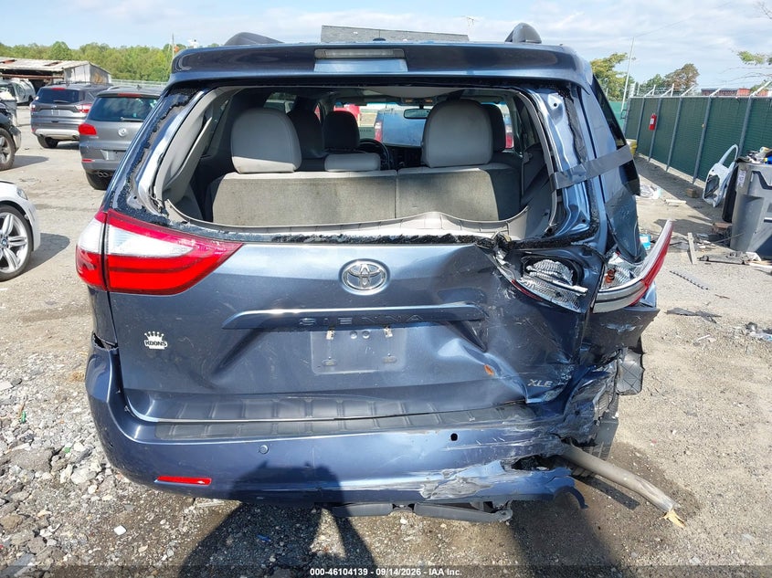 TOYOTA SIENNA 2017 VIN 5TDYZ3DCXHS861192
