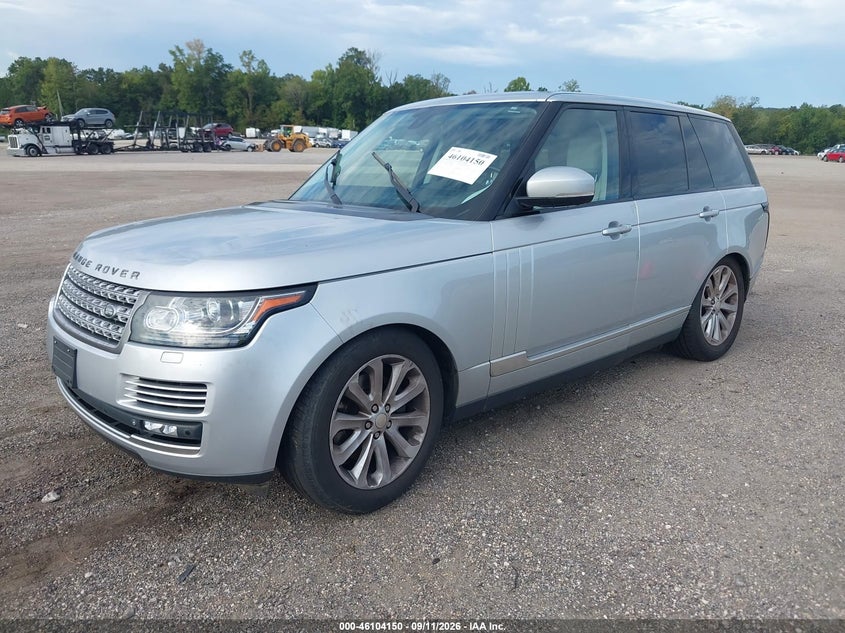 2015 LAND ROVER RANGE ROVER auction photo 2