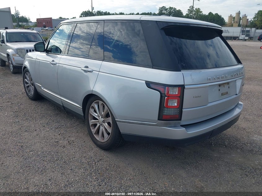 2015 LAND ROVER RANGE ROVER auction photo 3