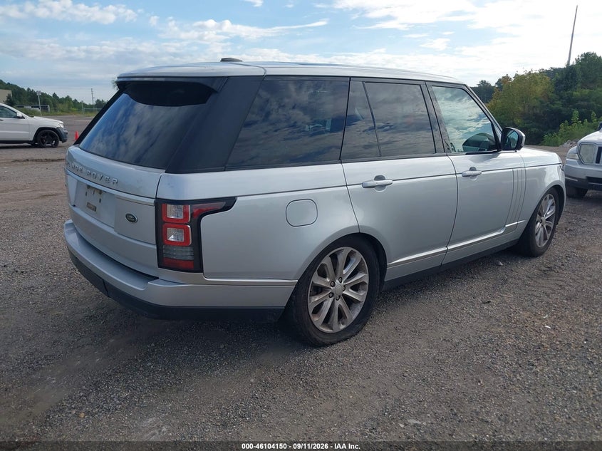 2015 LAND ROVER RANGE ROVER auction photo 4