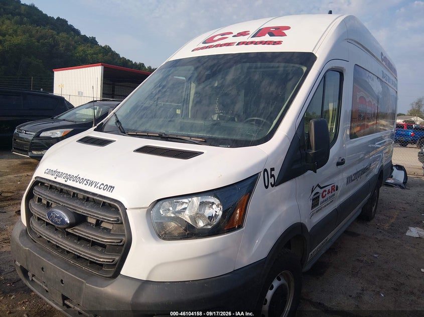 Vin: 1ftbr3x82lkb61258, lot: 46603816, ford transit-250 cargo van 20202