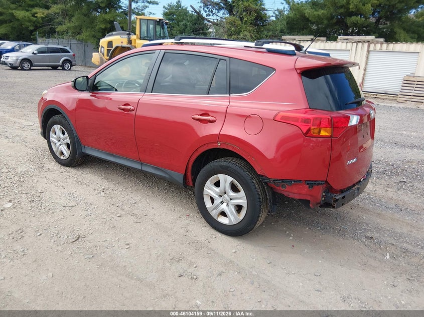 Vin: jtmbfrevxd5015274, lot: 46603817, toyota rav4 le 20133