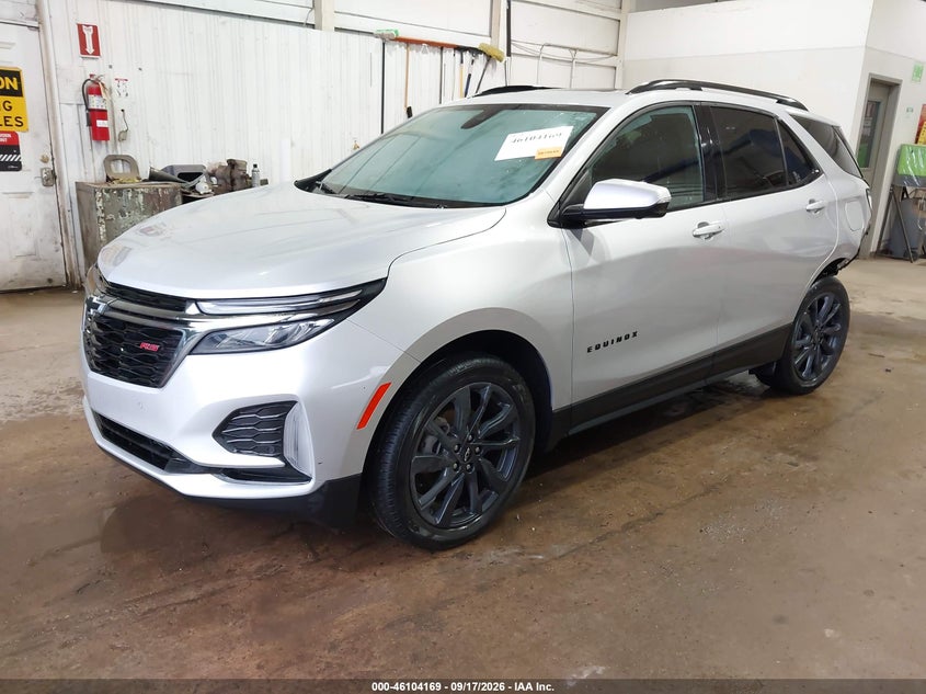 Vin: 2gnaxmev1n6144724, lot: 46603826, chevrolet equinox fwd rs 20222