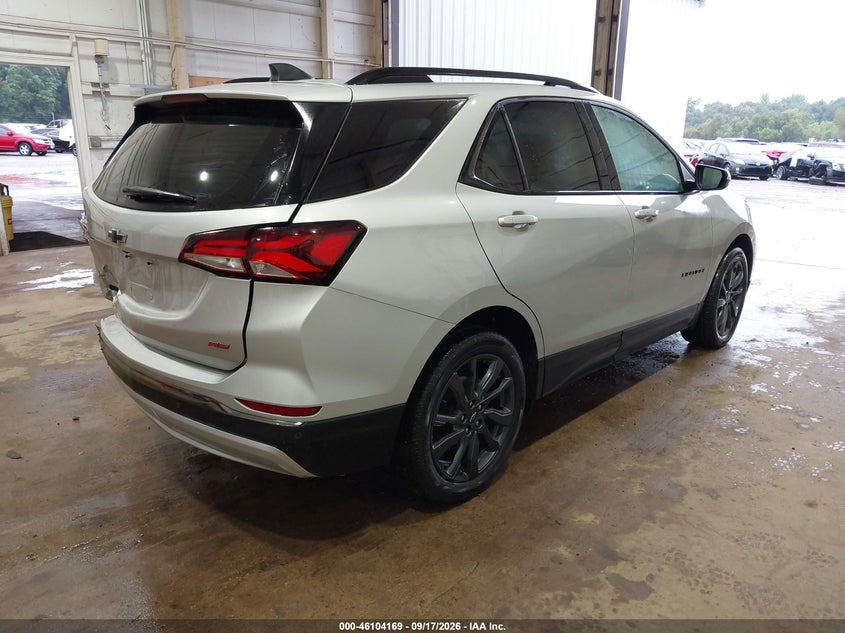 Vin: 2gnaxmev1n6144724, lot: 46603826, chevrolet equinox fwd rs 20224