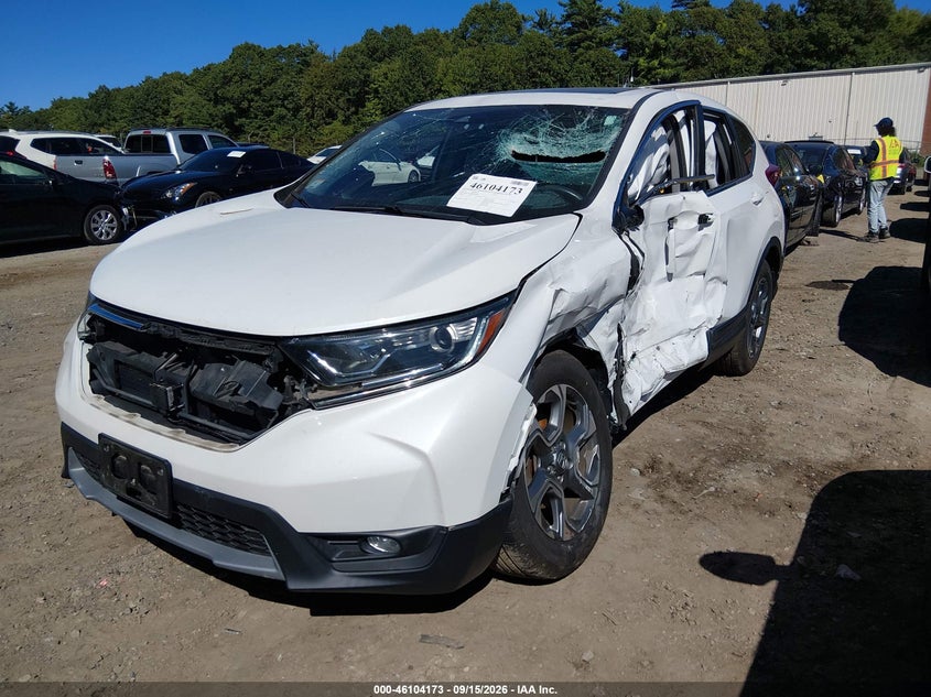 Vin: 2hkrw2h88kh669490, lot: 46603833, honda cr-v ex-l 20192