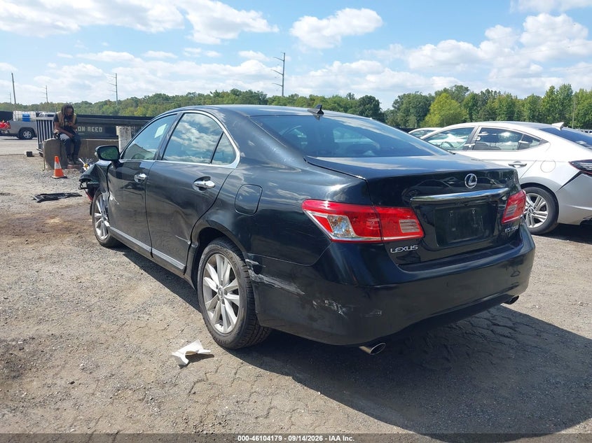 Vin: jthbk1eg4a2399207, lot: 46603837, lexus es 350 20103