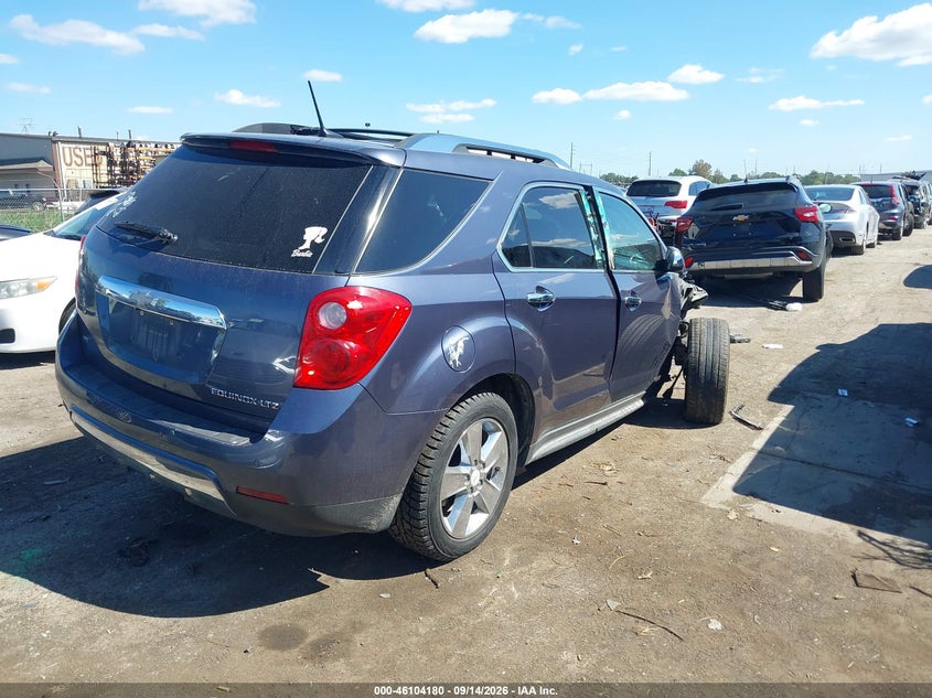Vin: 2gnflgek7d6297874, lot: 46603838, chevrolet equinox ltz 20134