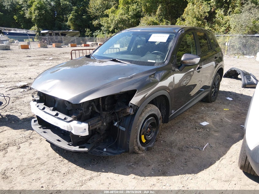 Vin: jm3ke4cy9g0712141, lot: 46603841, mazda cx-5 touring 20162