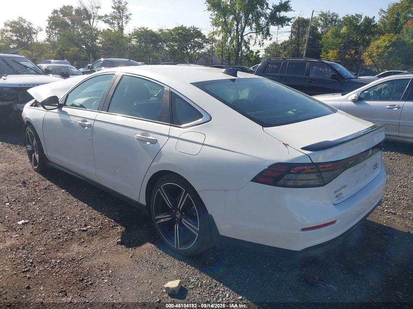 Vin: 1hgcy2f56ra018595, lot: 46603850, honda accord hybrid sport 20243
