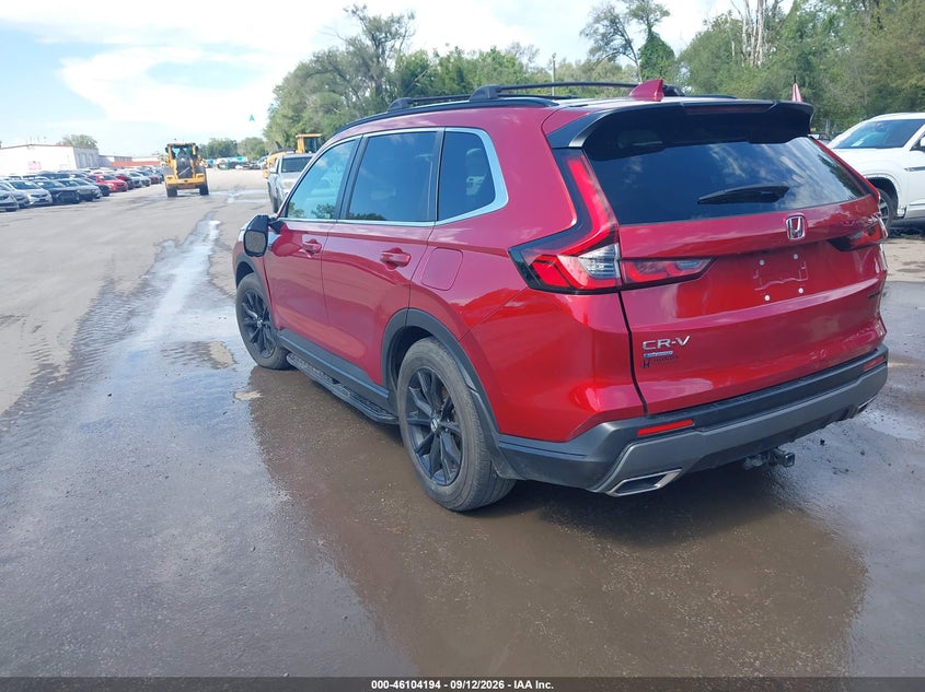 Vin: 7fars6h5xre009943, lot: 46603852, honda cr-v hybrid sport 20243