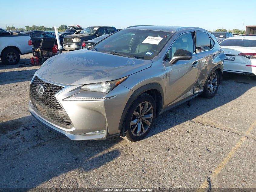Vin: jtjyarbz9h2082193, lot: 46603866, lexus nx 200t f sport 20172
