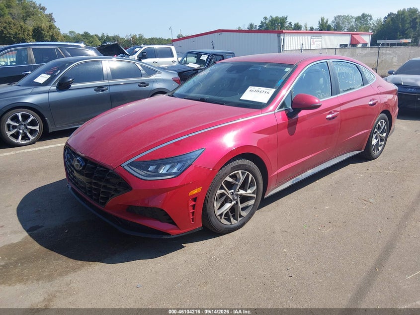 Vin: 5npef4ja7lh057709, lot: 46603874, hyundai sonata sel 20202