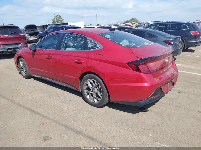 Vin: 5npef4ja7lh057709, lot: 46603874, hyundai sonata sel 20203
