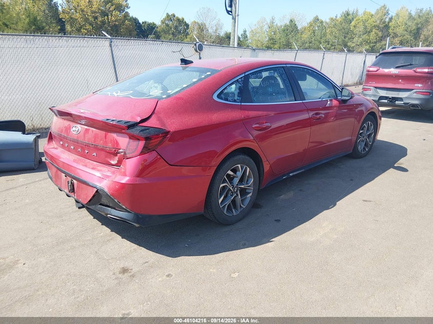 Vin: 5npef4ja7lh057709, lot: 46603874, hyundai sonata sel 20204