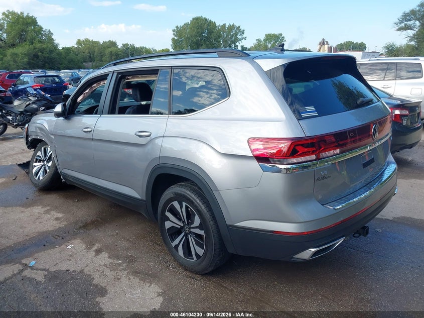 Vin: 1v2lr2caxrc548844, lot: 46603888, volkswagen atlas 2.0t se 20243