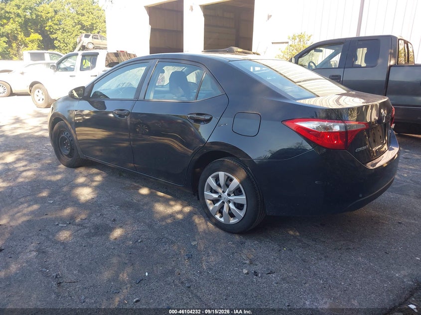 Vin: 2t1burhexgc485099, lot: 46603890, toyota corolla le 20163