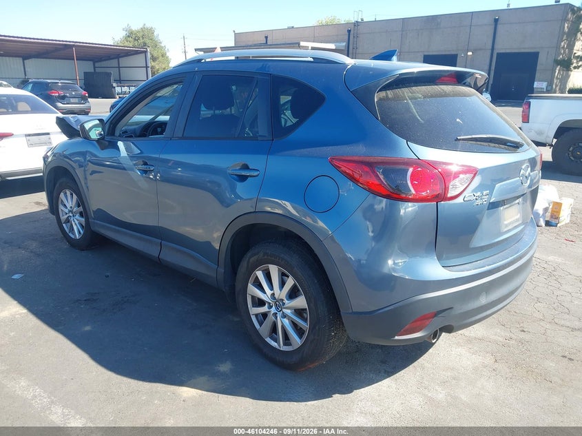 Vin: jm3ke4cy8g0737323, lot: 46603904, mazda cx-5 touring 20163