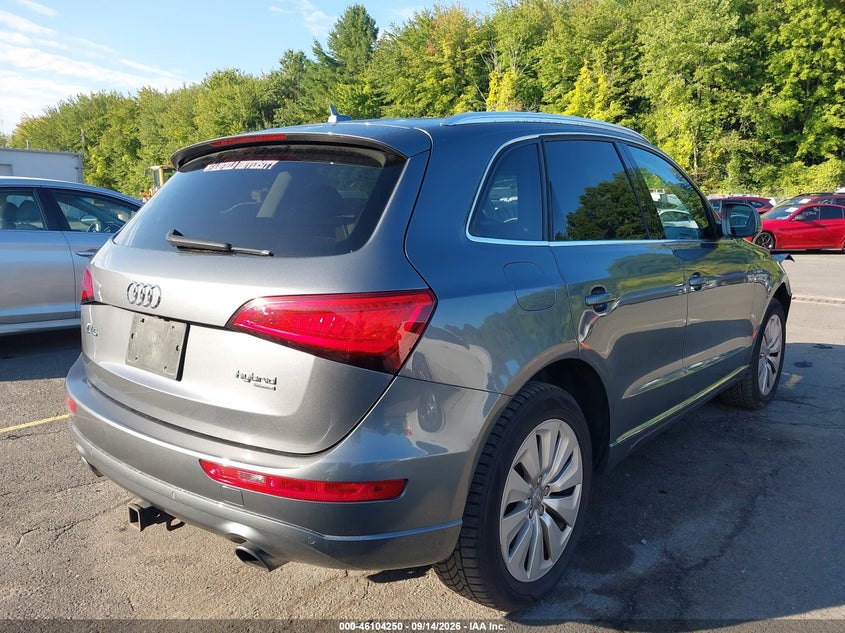 Vin: wa1c8afp8ea032531, lot: 46603909, audi q5 hybrid 2.0t prestige 20144