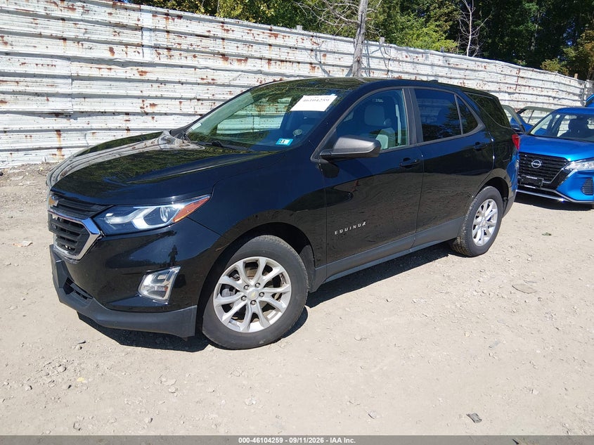 Vin: 2gnaxsev6l6115527, lot: 46603917, chevrolet equinox awd ls 20202