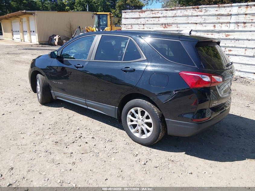Vin: 2gnaxsev6l6115527, lot: 46603917, chevrolet equinox awd ls 20203
