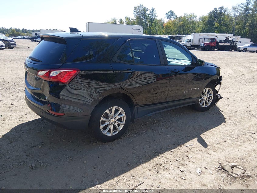 Vin: 2gnaxsev6l6115527, lot: 46603917, chevrolet equinox awd ls 20204