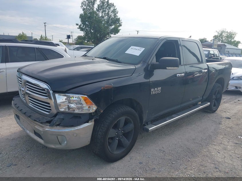 Vin: 1c6rr7lg4hs530400, lot: 46603919, ram 1500 big horn  4x4 5'7 box 20172