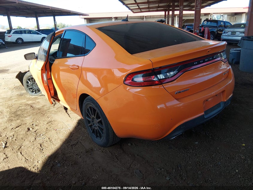 Vin: 1c3cdfba4dd307460, lot: 46603933, dodge dart sxt 20133