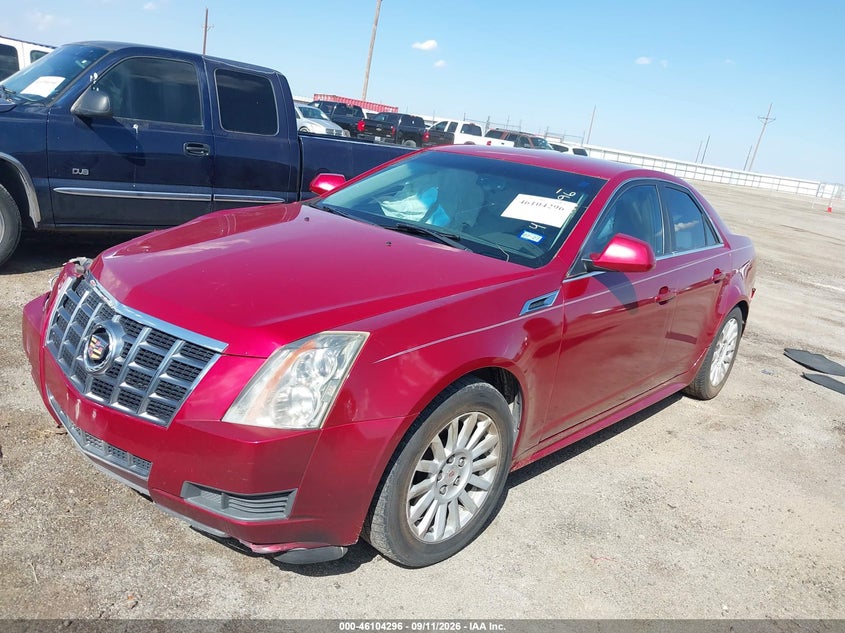 Vin: 1g6da5e5xc0134473, lot: 46603954, cadillac cts standard 20122