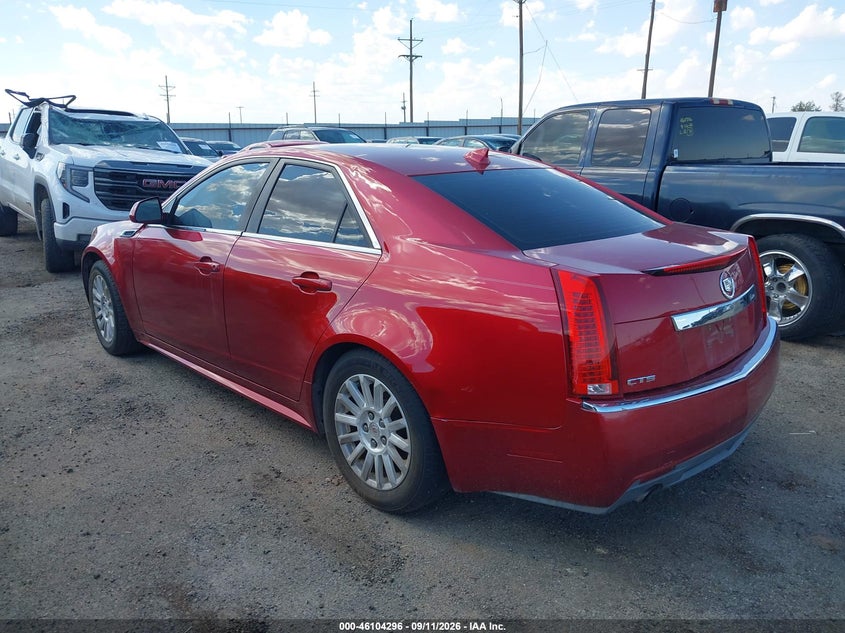 Vin: 1g6da5e5xc0134473, lot: 46603954, cadillac cts standard 20123