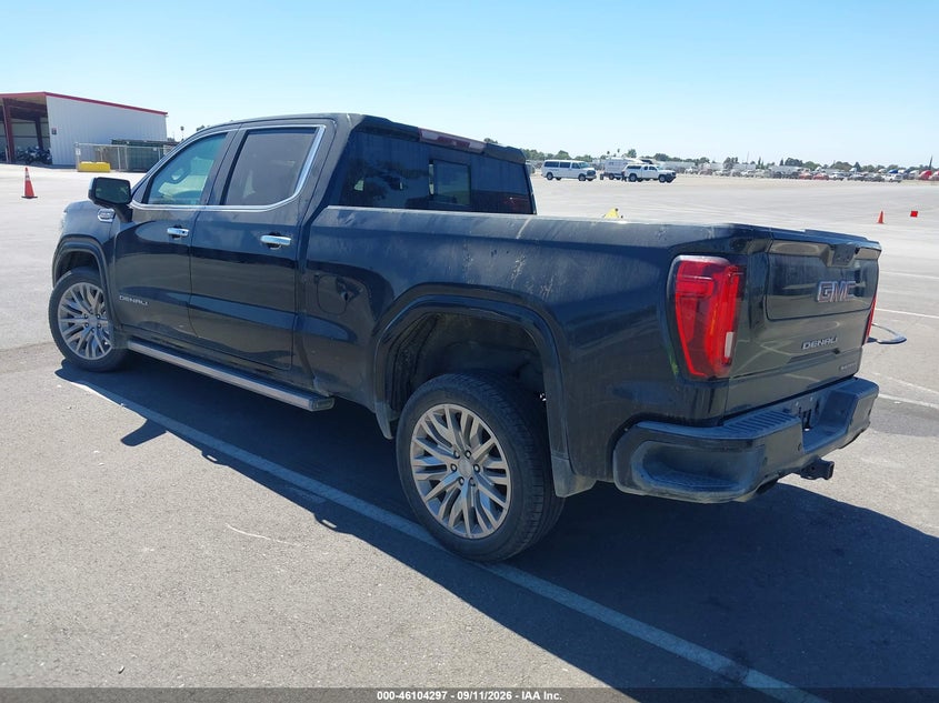 Vin: 1gtu9fel9kz356040, lot: 46603955, gmc sierra 1500 denali 20193