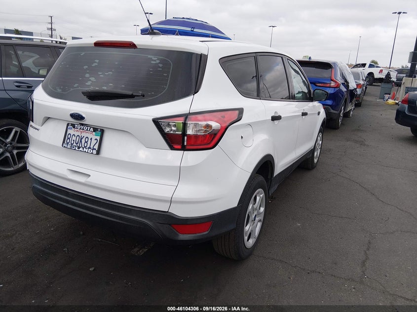 Vin: 1fmcu0f71jud51768, lot: 46603964, ford escape s 20184