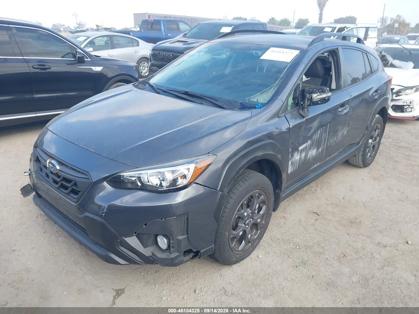 Vin: jf2gthrc9nh236657, lot: 46603983, subaru crosstrek sport 20222