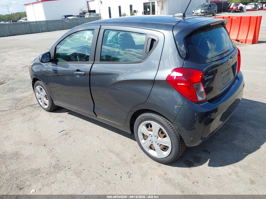 Vin: kl8cb6sa9nc013974, lot: 46603987, chevrolet spark fwd ls automatic 20223