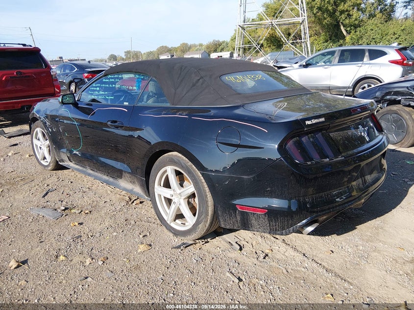 Vin: 1fatp8em4h5313463, lot: 46603996, ford mustang v6 20173