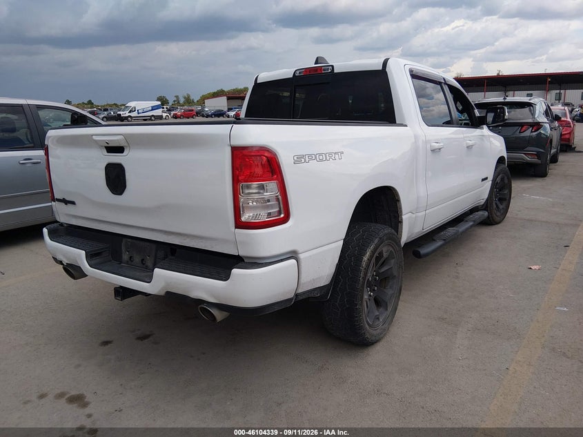 Vin: 1c6rreft6ln129242, lot: 46603997, ram 1500 lone star  4x2 5'7 box 20204