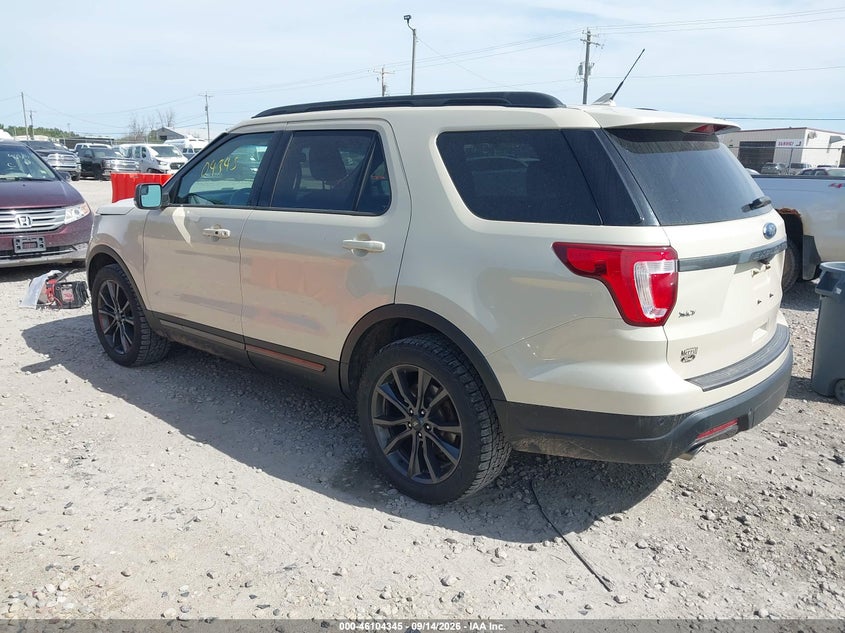 Vin: 1fm5k8dh4jgb28311, lot: 46604002, ford explorer xlt 20183