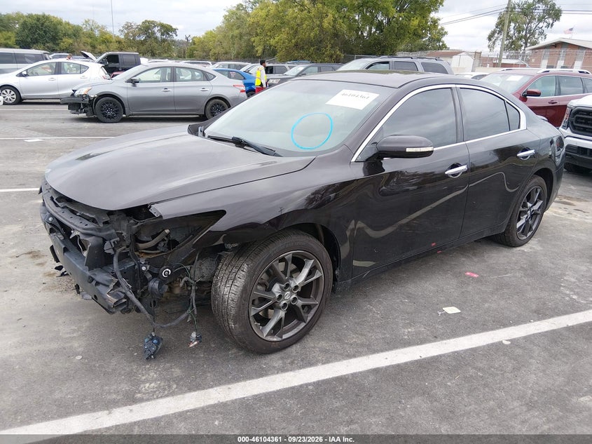Vin: 1n4aa5ap8ec459928, lot: 46604019, nissan maxima 3.5 s 20142