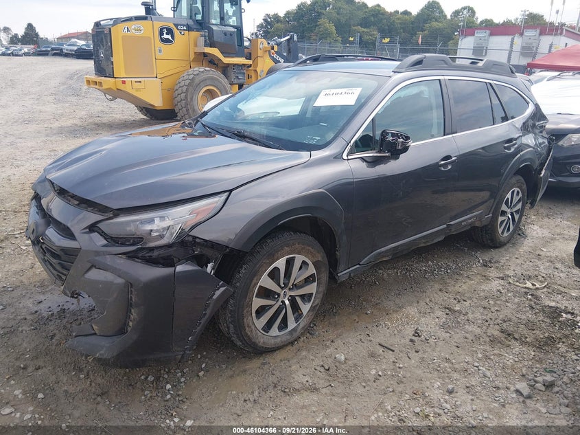 Vin: 4s4btadc0p3212234, lot: 46604024, subaru outback premium 20232
