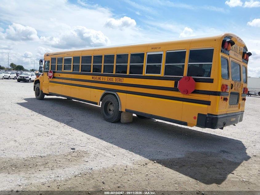 2016 BLUE BIRD SCHOOL BUS / TRANSIT BUS auction photo 3