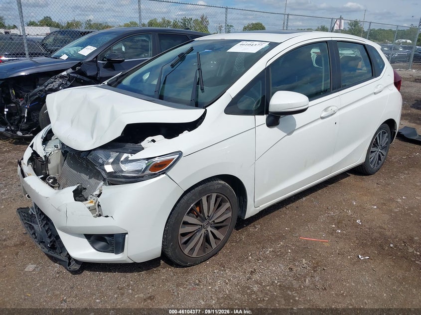 Vin: 3hggk5h83fm733568, lot: 46604035, honda fit ex/ex-l 20152
