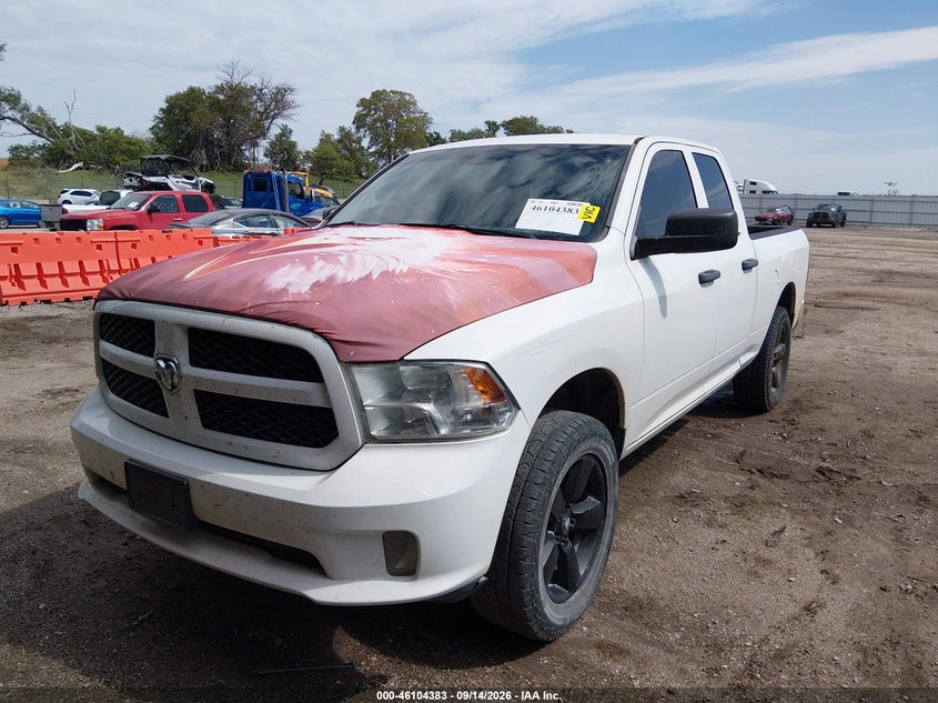 Vin: 1c6rr7ft7fs775374, lot: 46604041, ram 1500 express 20152