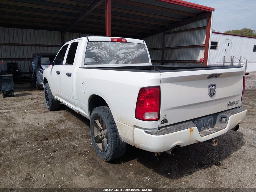 Vin: 1c6rr7ft7fs775374, lot: 46604041, ram 1500 express 20153
