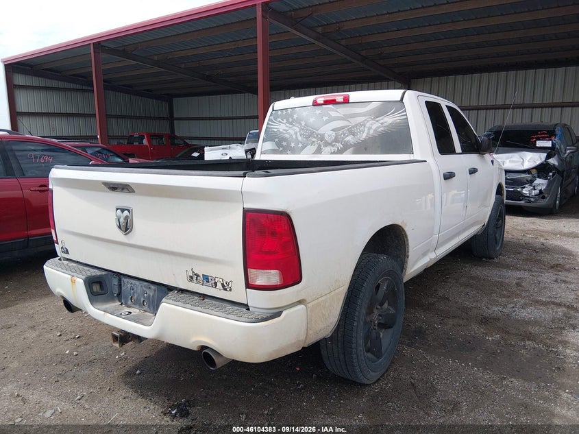 Vin: 1c6rr7ft7fs775374, lot: 46604041, ram 1500 express 20154